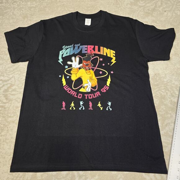 Powerline Stand Out World Tour '95 Goofy Movie T-SHIRT- Men's Large - Picture 1 of 7